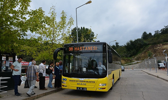 TRABZON’DA 10 AYDA 14 MİLYON YOLCULUK