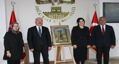 Vali Ali Çalgan Boğazkale ilçesini ziyaret etti