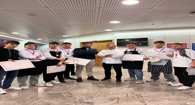 Yeniçağa'da aşçılık öğrencileri gastronomi festivalinden madalyayla döndü