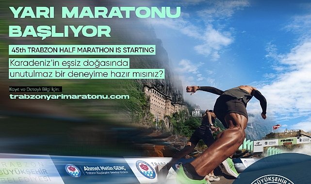 45.⁠ ⁠ULUSLARARASI TRABZON YARI MARATONU İÇİN GERİ SAYIM SÜRÜYOR