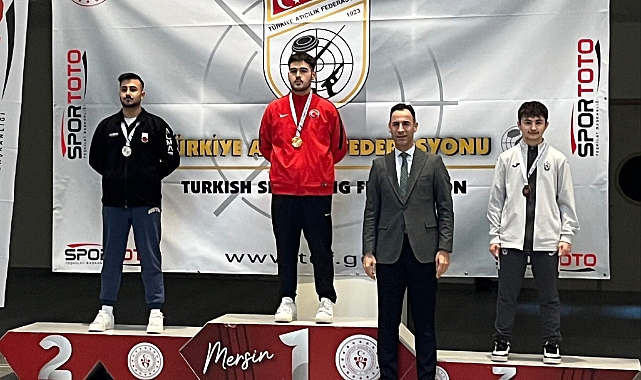 Atıcılık takımı sporcumuz Eren Kalfa'dan bronz madalya