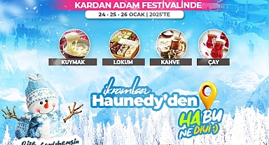 AYDER KARDAN ADAM FESTİVALİNDE İKRAMLAR HAUNEDY'DEN