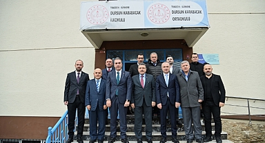 BAŞKAN GENÇ, KARNE HEYECANINA ORTAK OLDU