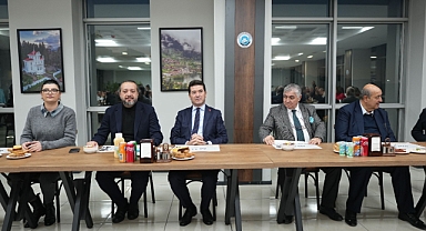Başkan Kaya, gazetecileri Kent Mutfağı’nda ağırladı