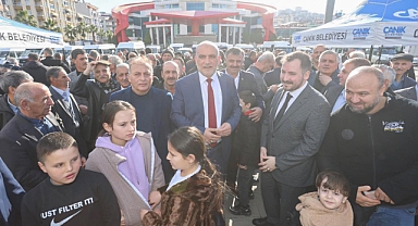 Canik'te Cumhurbaşkanı Coşkusu