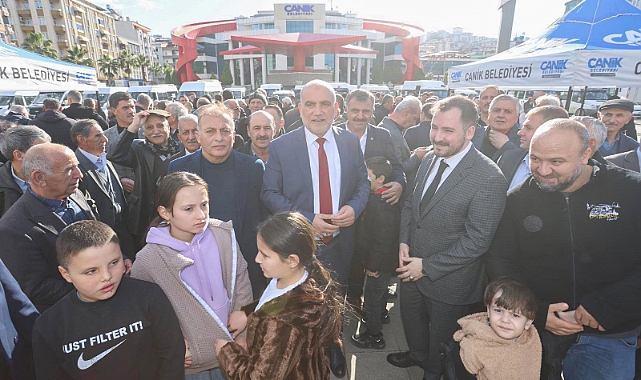 Canik'te Cumhurbaşkanı Coşkusu