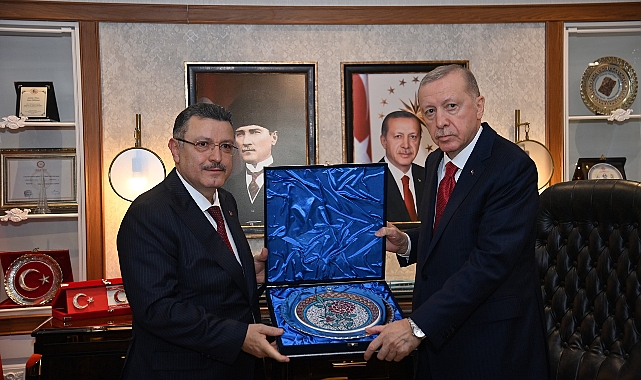 CUMHURBAŞKANI ERDOĞAN’DAN BAŞKAN GENÇ’E TAM DESTEK