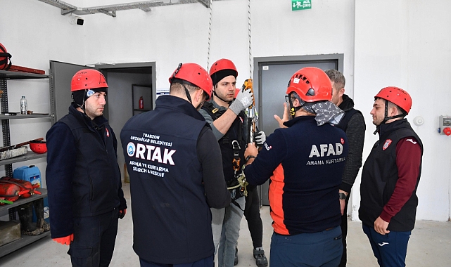 Ortahisar Belediyesi ekipleri, afetlere karşı hazırlanıyor