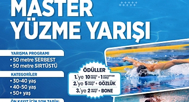 Ortahisar Belediyesi ‘Master Yüzme Yarışı’ düzenliyor