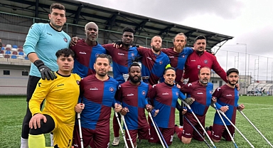 TRABZON AMPUTE'DEN GOL ŞÖLENİ