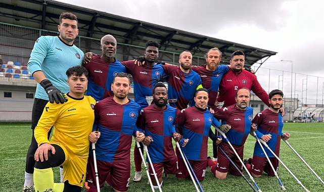 TRABZON AMPUTE'DEN GOL ŞÖLENİ