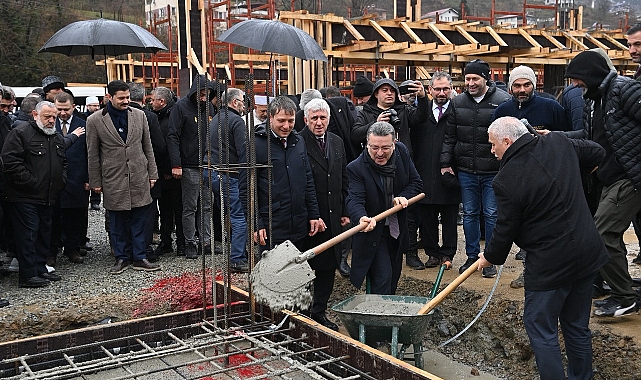 OF TAŞHAN ÇARŞI PROJESİ’NİN TEMELİ ATILDI