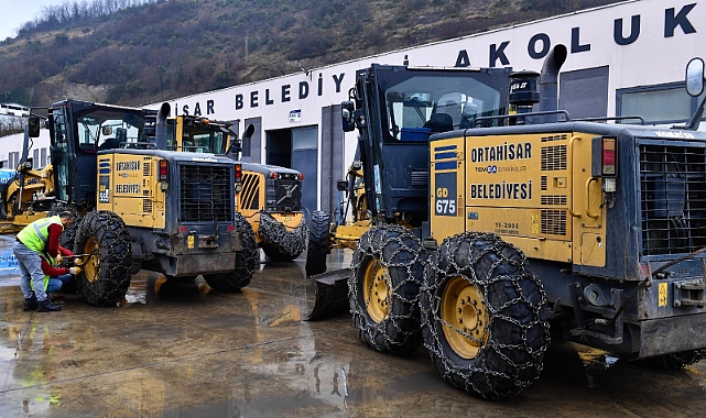 Ortahisar Belediyesi, karla mücadele hazırlıklarını tamamladı