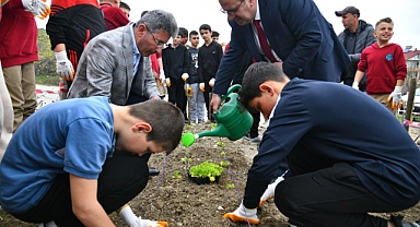 Çocuklara tarımı sevdirecek proje, Akyazı’da başladı