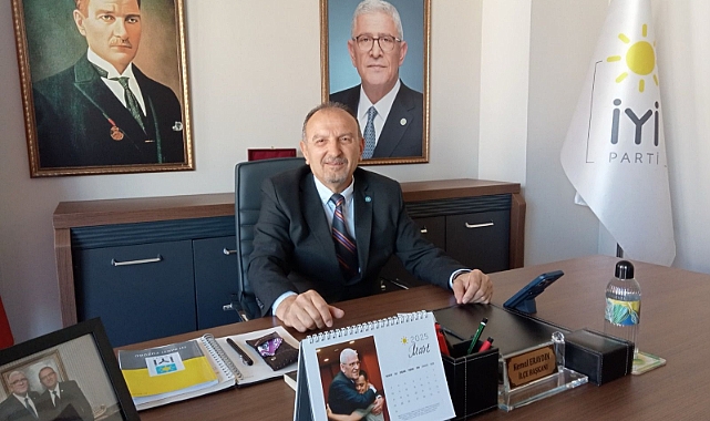 İYİ Parti Ortahisar İlçe Başkanı Kemal Eraydın