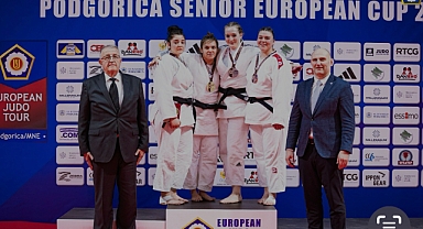 Judocumuz Yağmur Yılmaz’dan bronz madalya