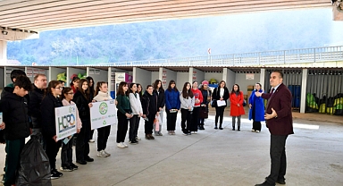 ‘Sıfır Atık’ bilinci öğrencilerin zihinlerine işleniyor