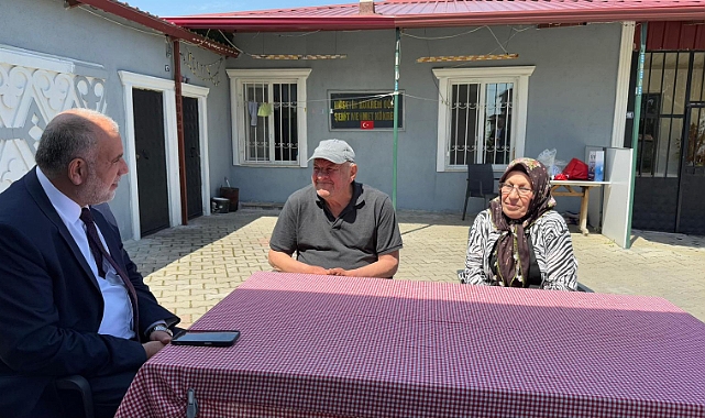 Başkan İbrahim Sandıkçı'dan Şehit Annelerine Ziyaret