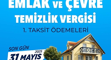 EMLAK VE ÇEVRE TEMİZLİK VERGİLERİ, E-DEVLET ÜZERİNDEN DE ÖDENEBİLİYOR