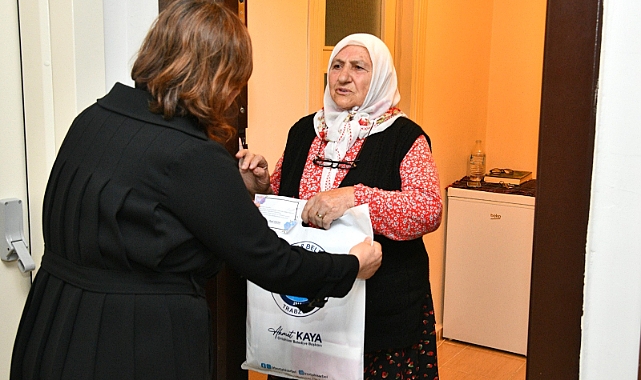 ORTAHİSAR BELEDİYESİ, ŞEHİT ANNELERİNİ UNUTMADI 