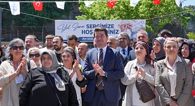 ORTAHİSAR’DA EL EMEĞİ GÖZ NURU ESERLER GÖRÜCÜYE ÇIKTI