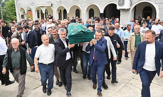 BAŞKAN GENÇ, SELDE HAYATINI KAYBEDEN AYDIN’IN CENAZE TÖRENİNE KATILDI