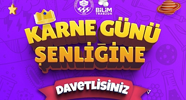 BÜYÜKŞEHİRDEN EĞLENCELİ KARNE GÜNÜ