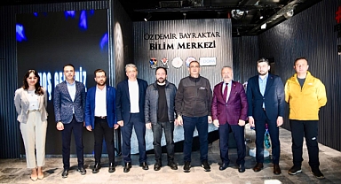 HALUK BAYRAKTAR, BABASININ ADINI TAŞIYAN BİLİM MERKEZİNİ ZİYARET ETTİ