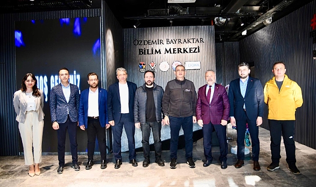 HALUK BAYRAKTAR, BABASININ ADINI TAŞIYAN BİLİM MERKEZİNİ ZİYARET ETTİ