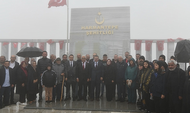 HARMANTEPE ŞEHİTLERİ DUALARLA ANILDI