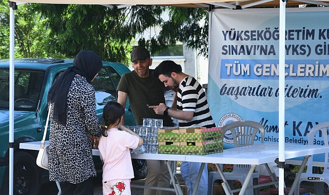 ORTAHİSAR BELEDİYESİ, YKS’YE GİREN ÖĞRENCİ VE AİLELERİNİN YANINDA…