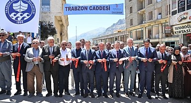 ŞEMDİNLİ'DE ‘TRABZON CADDESİ’ AÇILDI, KARDEŞLİK PROTOKOLÜ İMZALANDI