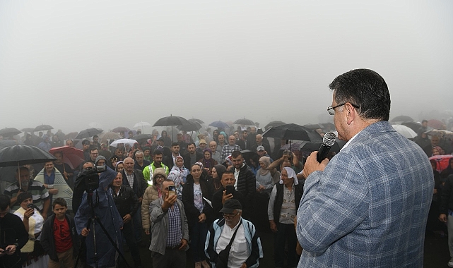 "4 KM’LİK YOLU ŞENLİĞE KADAR BİTİRECEĞİZ"