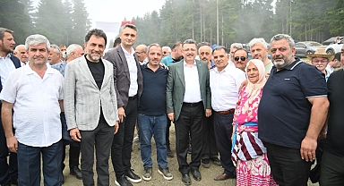 BAŞKAN GENÇ’TEN AKPINAR’DA YOL SÖZÜ