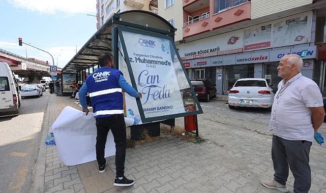 Canik'ten Peygambere Yapılan Hakarete Tepki: "Hz. Muhammed'e Can Feda" 