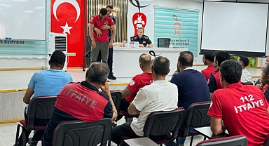 TRABZON İTFAİYESİNDEN ŞEMDİNLİ’YE EĞİTİM DESTEĞİ