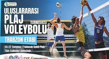 ULUSLARARASI BİODERMO PRO BEACH TOUR VOLEYBOL TURNUVASI BAŞLIYOR