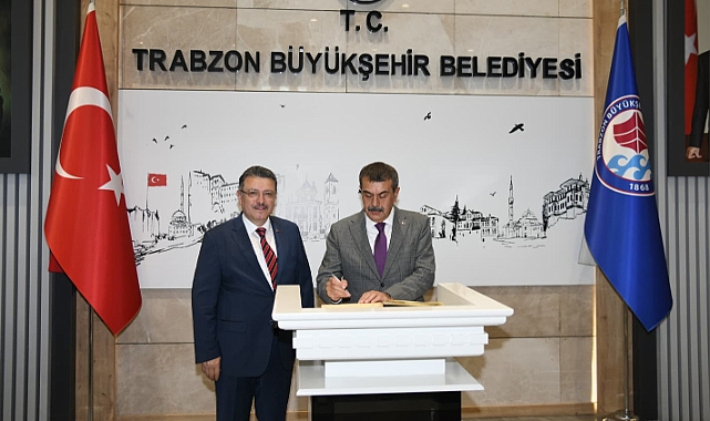 BAKAN YUSUF TEKİN BÜYÜKŞEHİR BELEDİYESİ’Nİ ZİYARET ETTİ