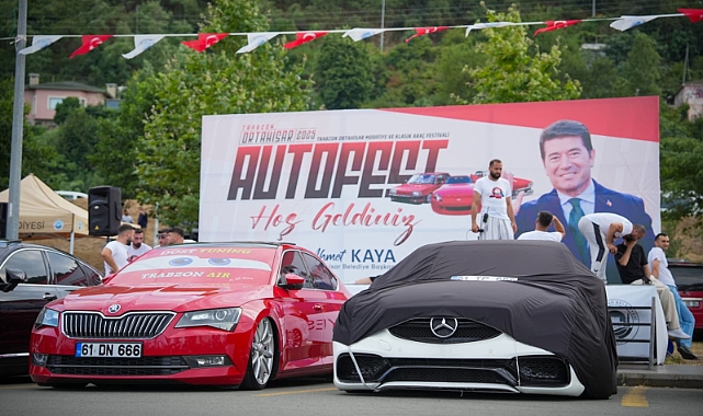 BAŞKAN KAYA, AUTOFEST 2025 ORTAHİSAR FESTİVALİ’NİN AÇILIŞINA KATILDI