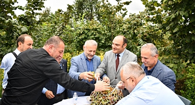 BAŞKAN VEKİLİ KANCA: “FINDIKTA VERİMİ ARTIRACAK PROJELERİN DESTEKÇİSİYİZ”