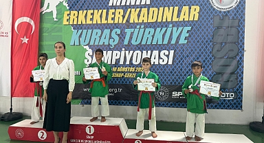 BÜYÜKŞEHİR’İN MİNİK SPORCULARINDAN BÜYÜK BAŞARI