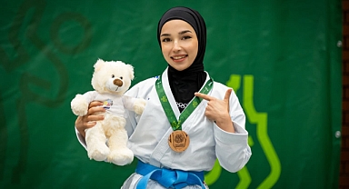 BÜYÜKŞEHİR SPORCUSU KEYDANUR AVRUPA ÜÇÜNCÜSÜ