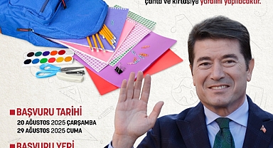 ORTAHİSAR BELEDİYESİ’NDEN ÖĞRENCİLERE ‘ÇANTA VE KIRTASİYE SETİ’ DESTEĞİ