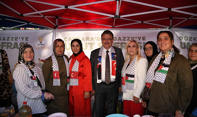 BAŞKAN GENÇ, BÜTÜN TRABZONLULARI GAZZE’YE DESTEK OLMAYA DAVET ETTİ