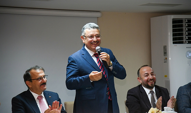 BAŞKAN GENÇ VAKFIKEBİR 'DE MUHTARLARLA BULUŞTU