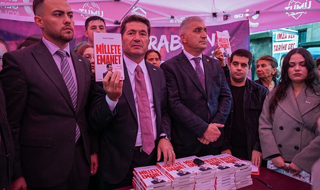 BAŞKAN KAYA :"BÜTÜN VATANDAŞLARIMIZI 'MİLLETE EMANET' KİTABINI ALMAYA DAVET EDİYORUM"