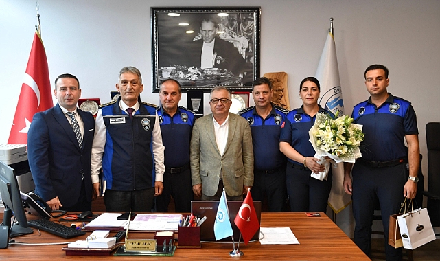BAŞKAN KAYA, ZABITA HAFTASINI PERSONELİYLE KUTLADI