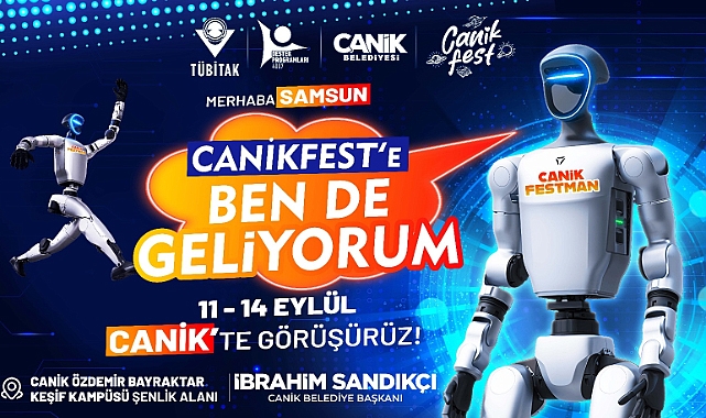 İnsansı Robot Canik’te Sahne Alacak: Canik'ten Bir İlk Daha