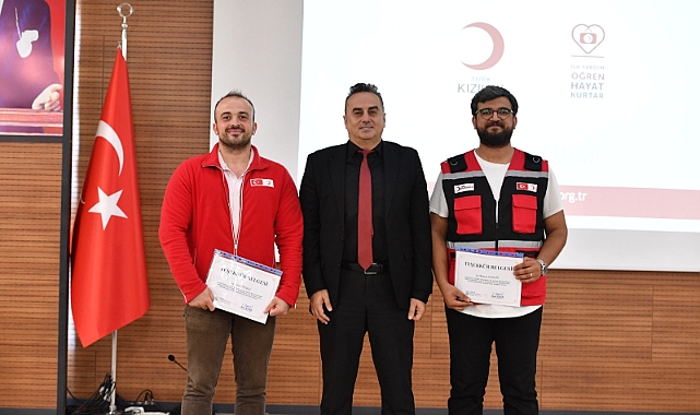 ORTAHİSAR BELEDİYESİ PERSONELİNE İLK YARDIM EĞİTİMİ VERİLDİ