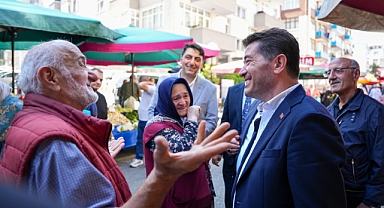 SALI PAZARINDA BAŞKAN KAYA’YA SEVGİ SELİ